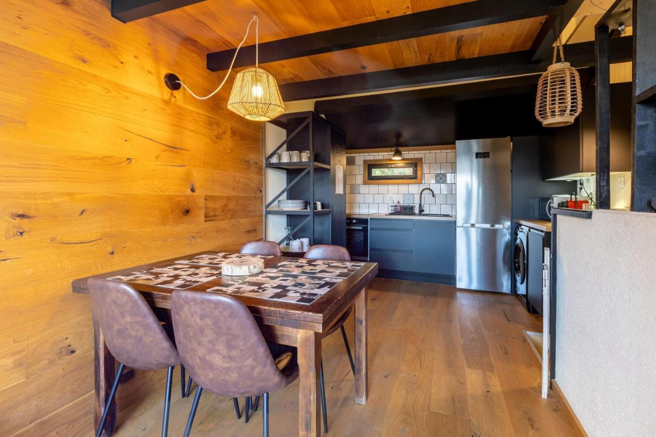 Apartmán Le Cerf - Duplex Avec Superbe Vue Montagne Les Angles  Exteriér fotografie