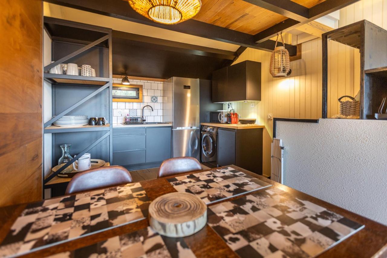 Apartmán Le Cerf - Duplex Avec Superbe Vue Montagne Les Angles  Exteriér fotografie